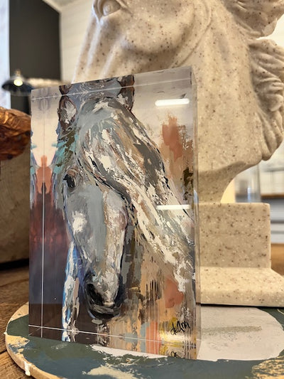 She's Like the Wind Acrylic Block