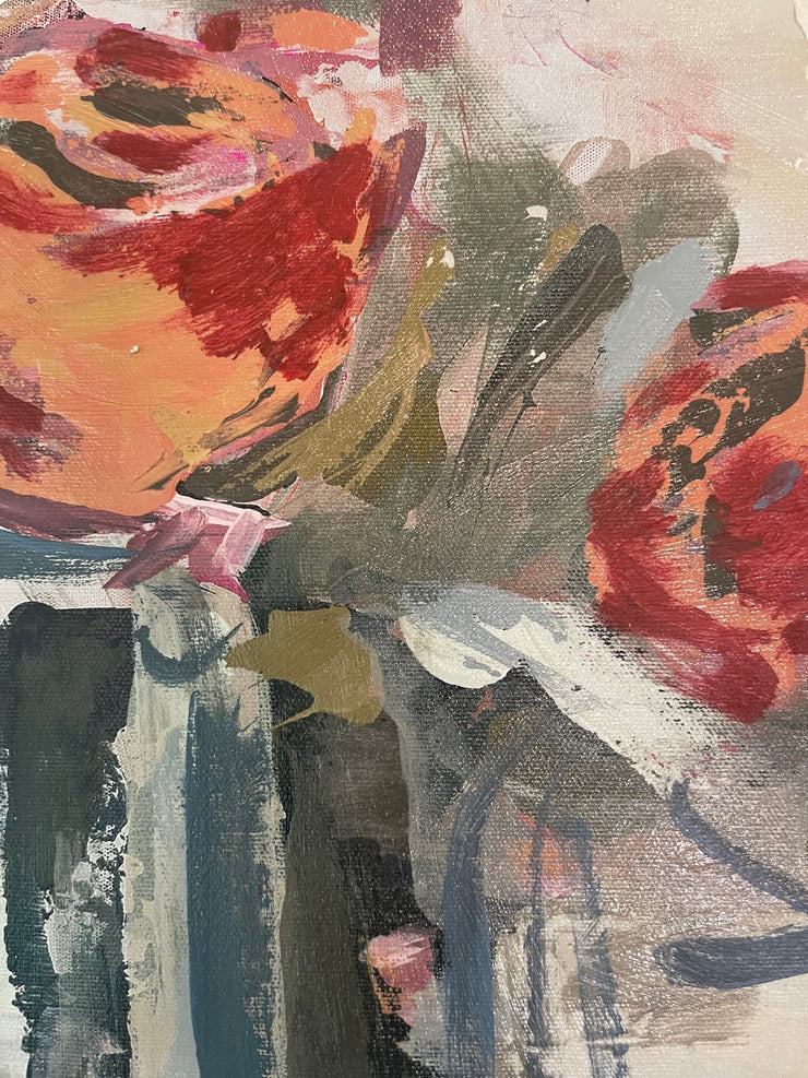Grace Through the Thorns - Original 30x30