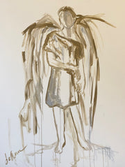 Warrior II - Original 48x60 (1 of 1!)