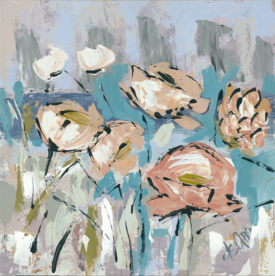 Coral Crush - Original 24x24