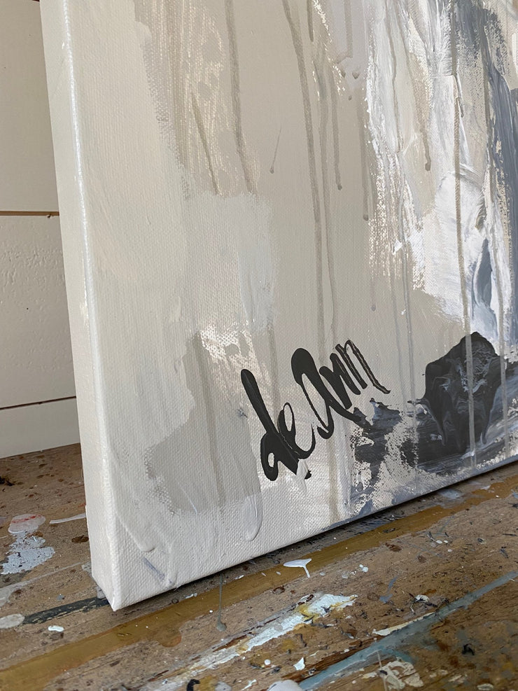 Never Alone - Original 30x40