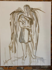 Warrior II - Original 48x60 (1 of 1!)