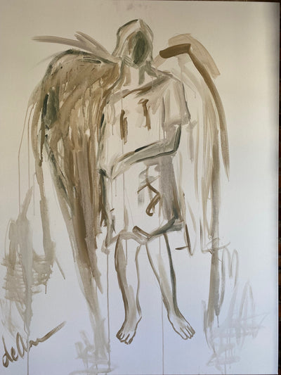 Warrior V - Original 48x60