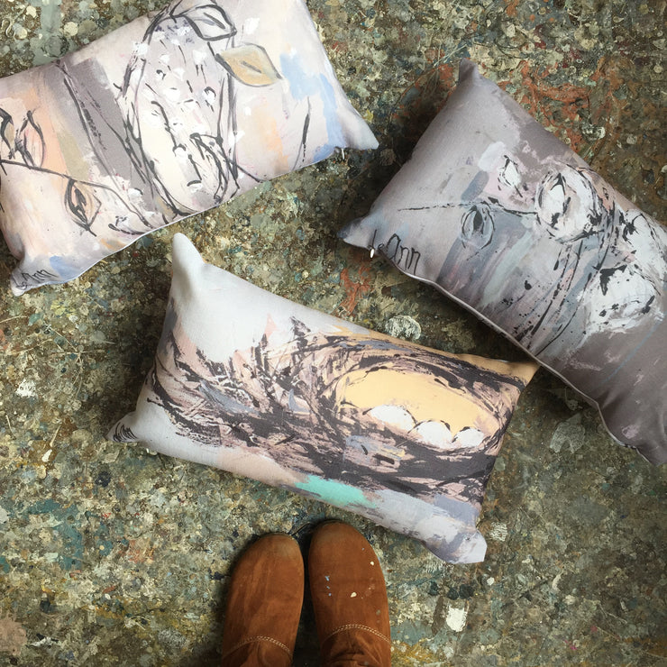 I'll Fly Away Pillow - Deann Art