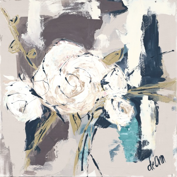 rose seed replica Faith Plants the Seed 30x30 / Giclee / Gallery-wrapped