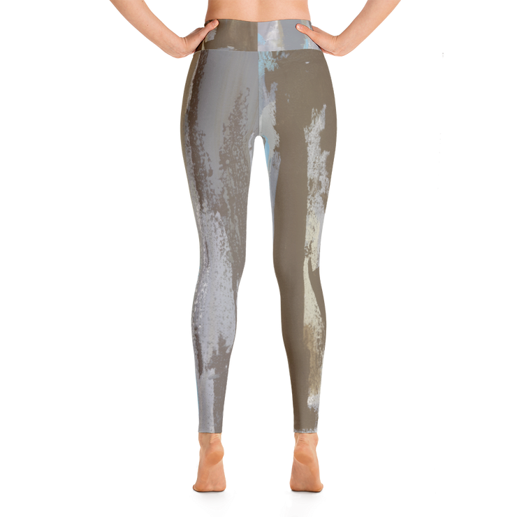 Yoga Green/Brown Leggings