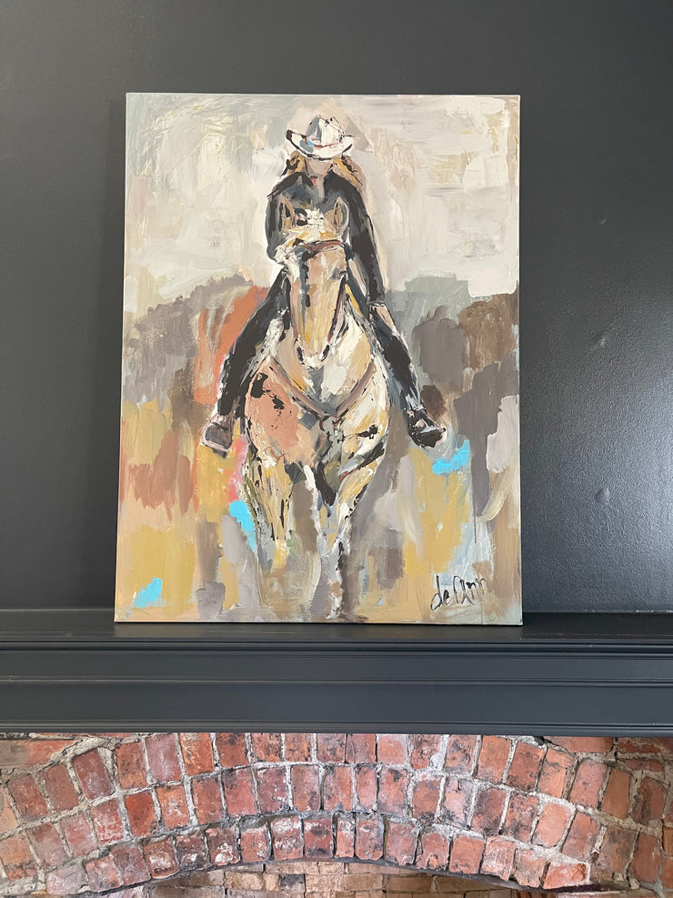 The Cowgirl in Me - Original Recreation 30x40