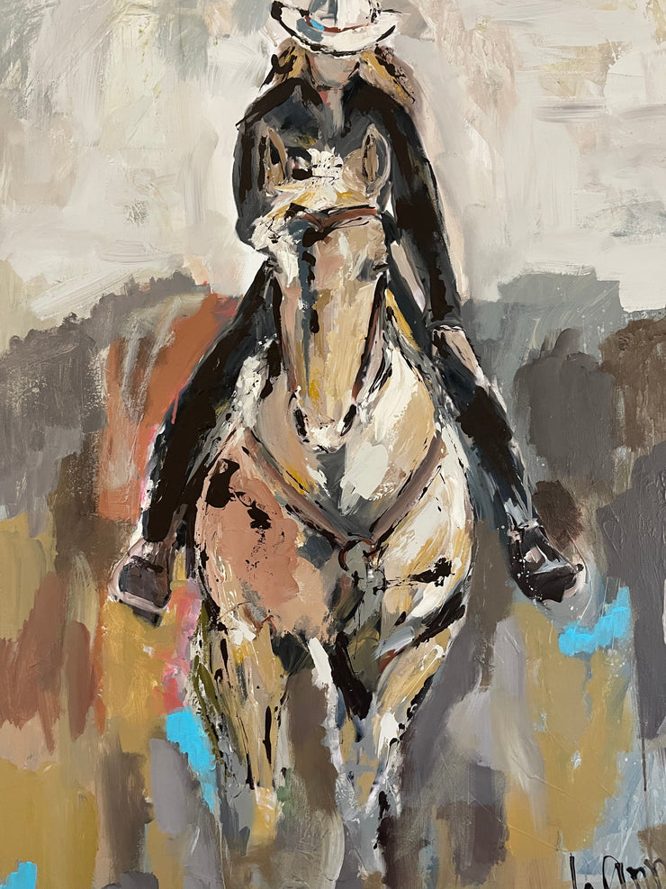 The Cowgirl in Me - Original Recreation 30x40